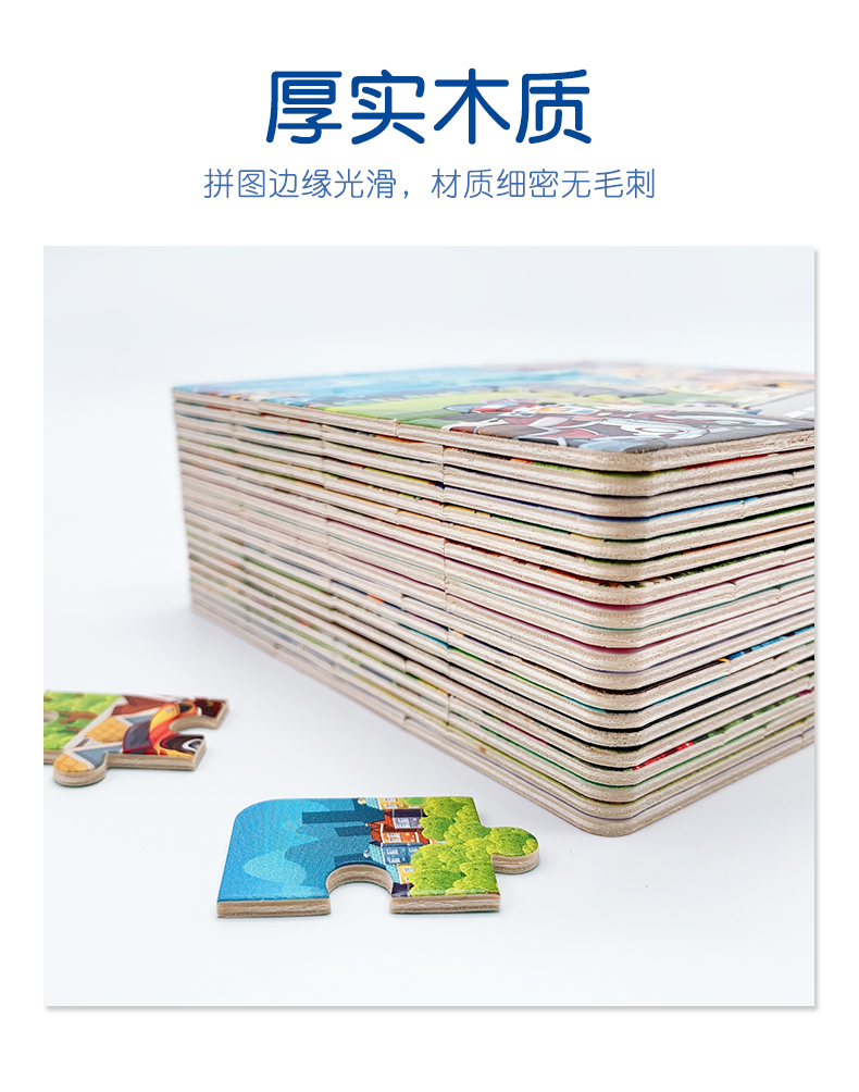 四合一太空人拼圖詳情